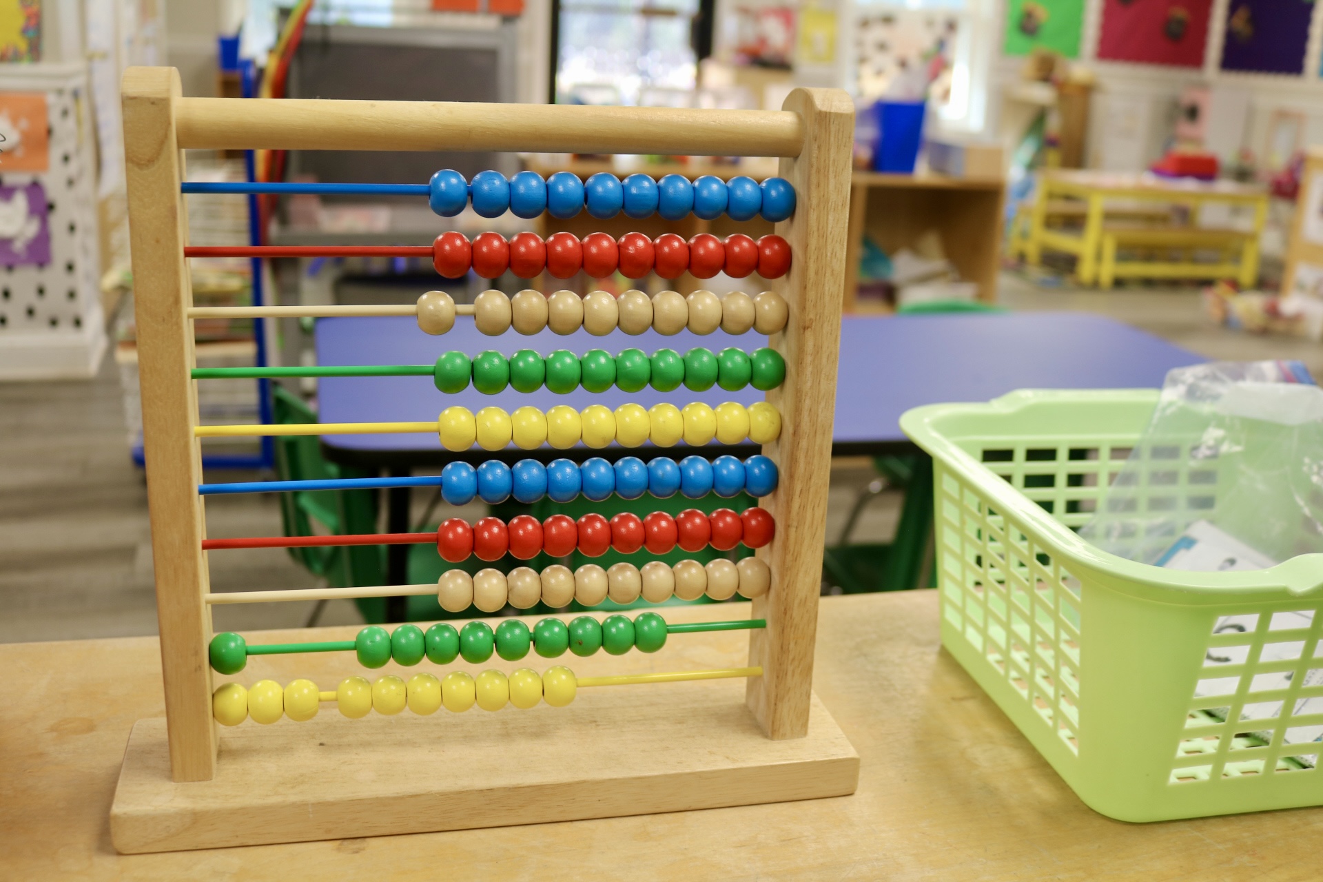 Abacus and learning manipulatives
